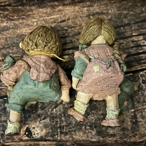 Sarah’s Attic Shelf Sitters (Holly & Opie-1989) Limited Edition - Picture 3 of 5